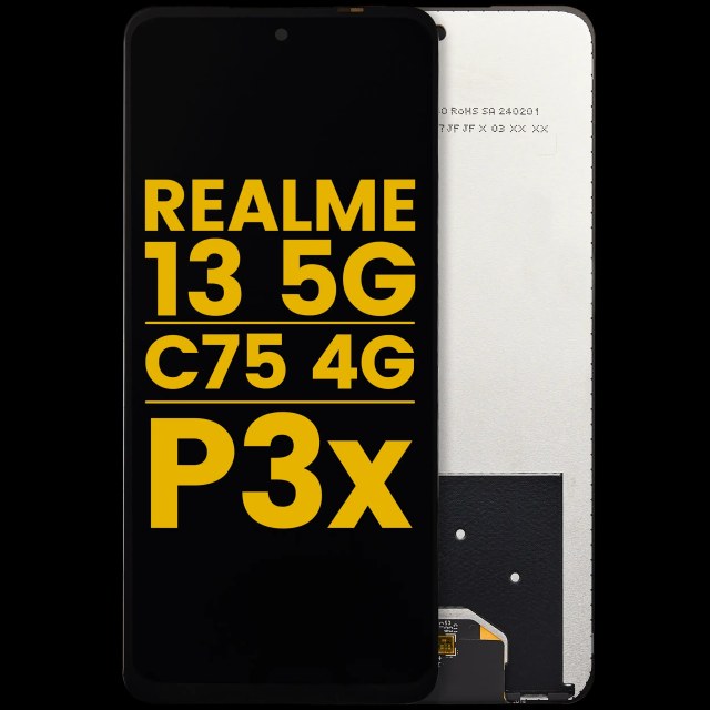 Display LCD completo senza Frame per Realme 13 5G / Realme C75 4G / Realme P3x (Refurbished) (tutti i colori)