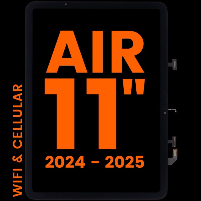 Display LCD completo con Touch screen per iPad Air 11" (2024) / Air 11" (2025) (Blemish: grado A) (Cellular Version) (Nero)