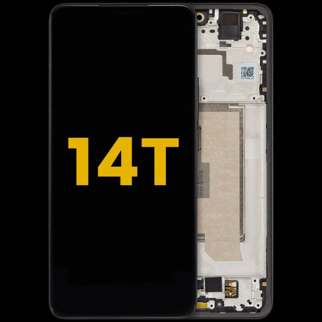 Display OLED completo con Frame per Xiaomi 14T (Refurbished) (Titan Nero)
