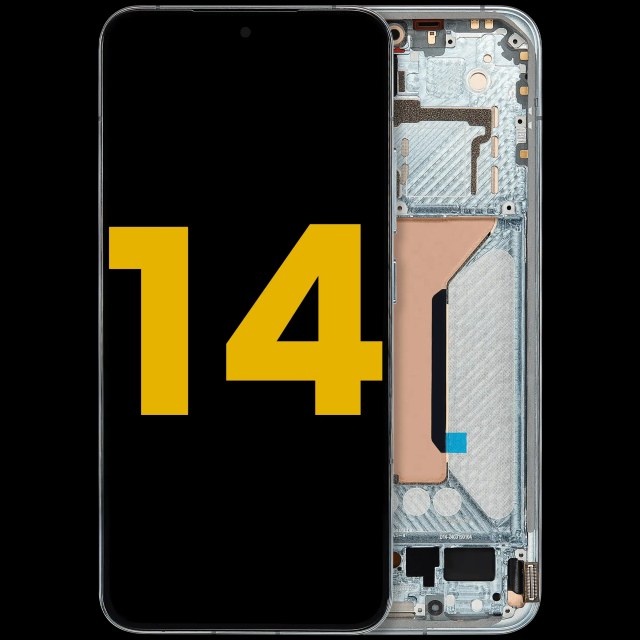 Display OLED completo con Frame per Xiaomi 14 (Refurbished) (Jade Verde)