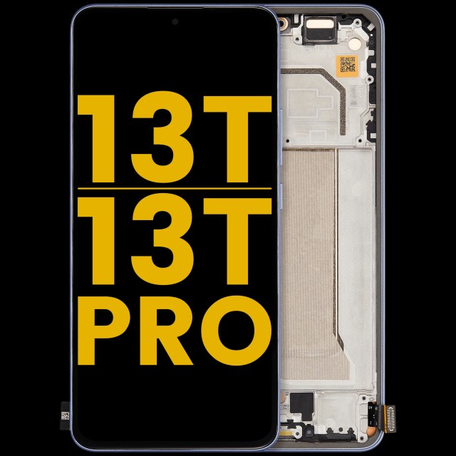 Display OLED completo con Frame per Xiaomi 13T / 13T Pro (Refurbished) (Alpine Blu)