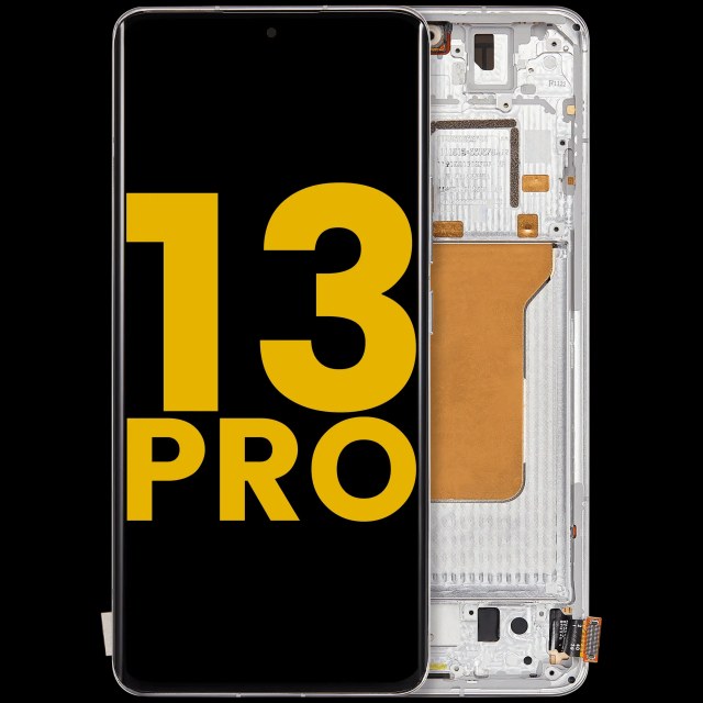 Display OLED completo con Frame per Xiaomi 13 Pro (Refurbished) (Bianco)
