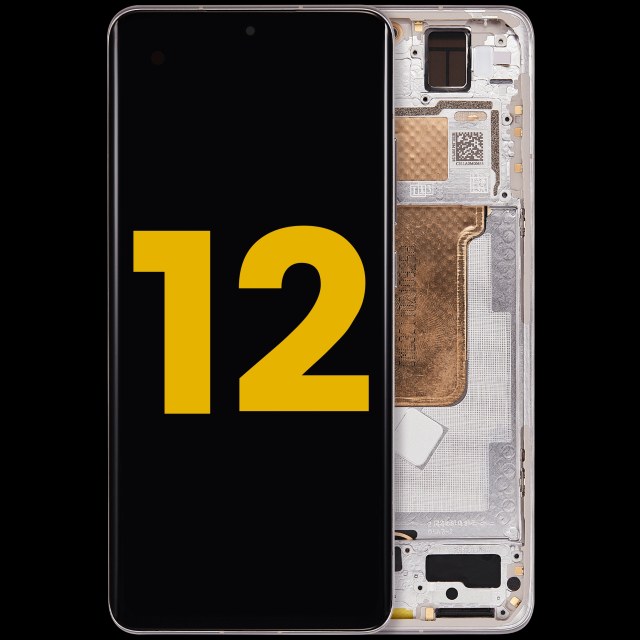 Display OLED completo con Frame per Xiaomi 12 / 12X / 12S (Refurbished) (Viola)
