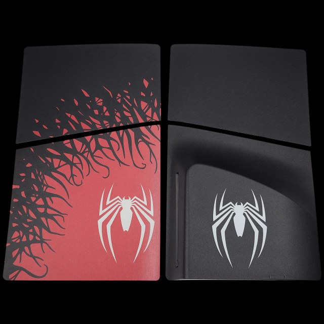Faceplate Cover (Top e Bottom) per Sony PlayStation 5 Pro (Disc Edition) (Spider-Man)