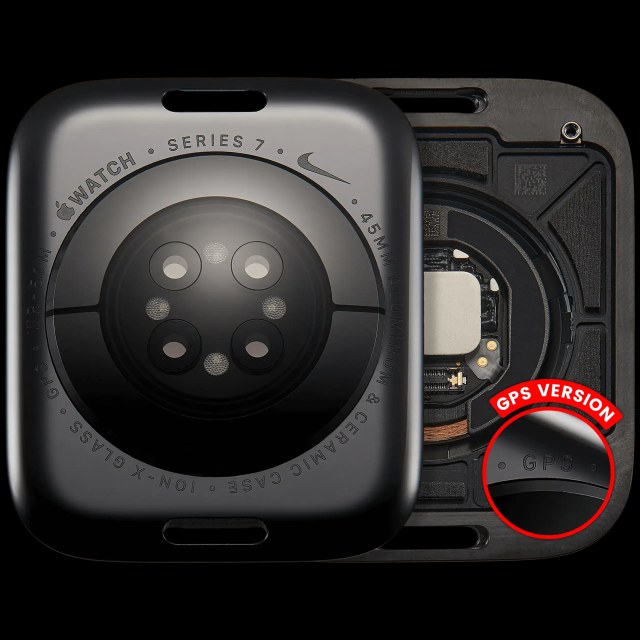 Cover posteriore gruppo per Watch Series 7 (45mm) (GPS Version)(Nike)