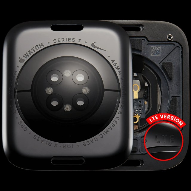 Cover posteriore gruppo per Watch Series 7 (45mm) (versione LTE) (Nike)