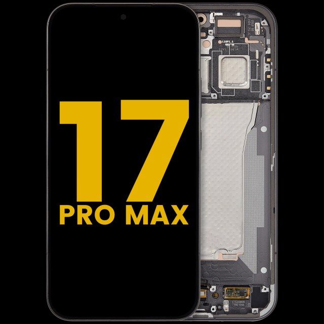 Display OLED completo con Frame per Xiaomi 17 Pro Max (Refurbished) (Nero)