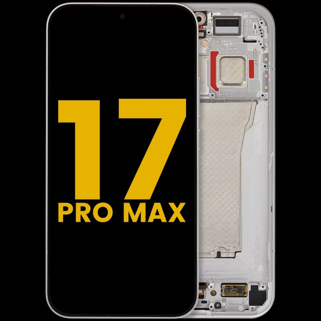 Display OLED completo con Frame per Xiaomi 17 Pro Max (Refurbished) (Bianco)
