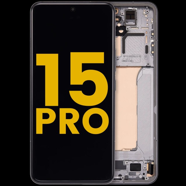 Display OLED completo con Frame per Xiaomi 15 Pro (Refurbished) (Nero)