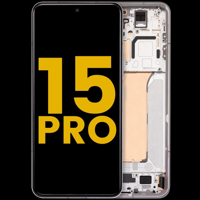 Display OLED completo con Frame per Xiaomi 15 Pro (Refurbished) (Bianco)