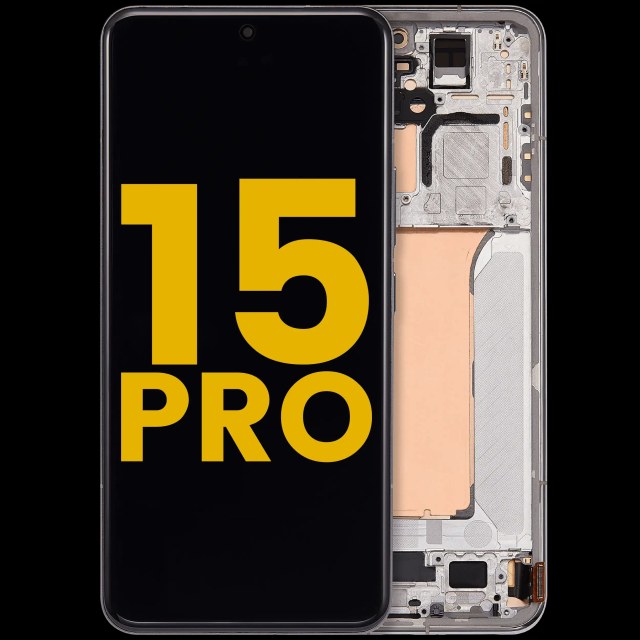 Display OLED completo con Frame per Xiaomi 15 Pro (Refurbished) (Argento)