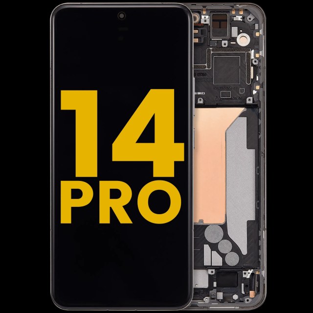 Display OLED completo con Frame per Xiaomi 14 Pro (Refurbished) (Titanio)