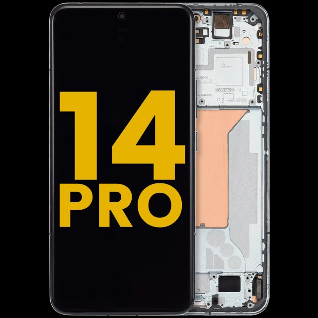 Display OLED completo con Frame per Xiaomi 14 Pro (Refurbished) (Verde)