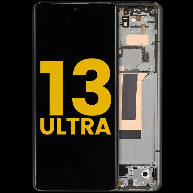 Display OLED completo con Frame per Xiaomi 13 Ultra (Refurbished) (Olive Verde)