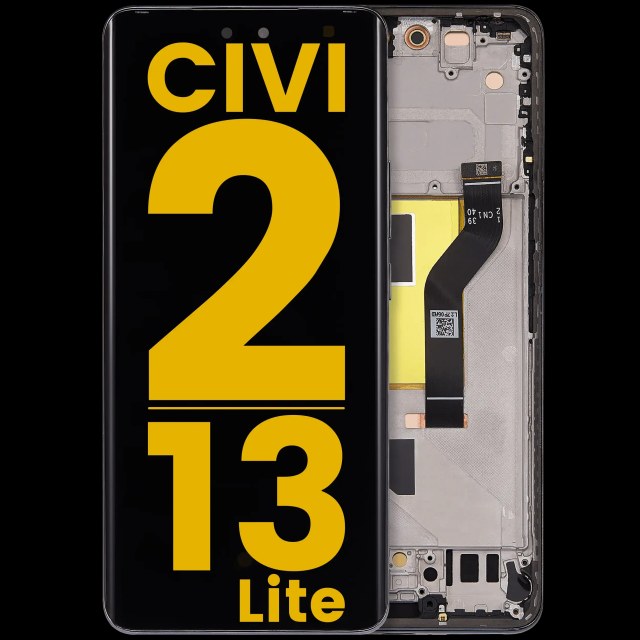 Display OLED completo con Frame per Xiaomi 13 Lite / Civi 2 (Refurbished) (Nero)