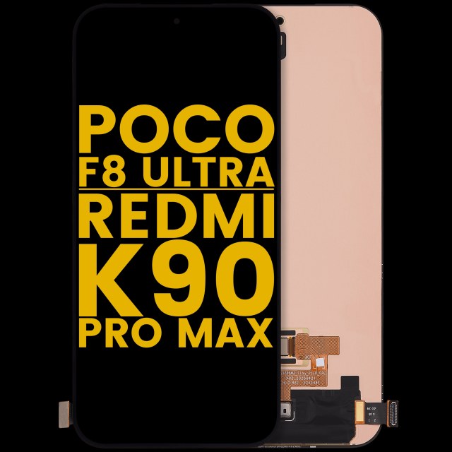 Display OLED completo senza Frame per Xiaomi Poco F8 UItra / Redmi K90 Pro Max (Refurbished) (tutti i colori)