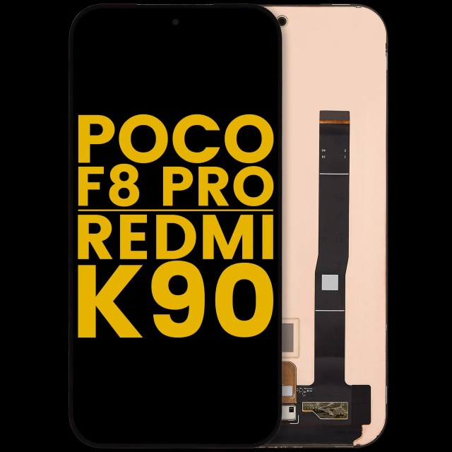 Display OLED completo senza Frame per Xiaomi Poco F8 Pro / Redmi K90 (Refurbished) (tutti i colori)