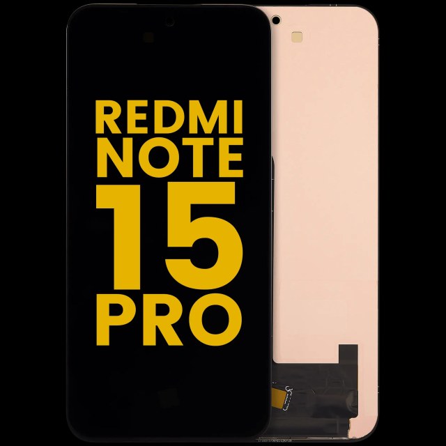 Display OLED completo senza Frame per Xiaomi Redmi Note 15 pro 5G (Refurbished) (tutti i colori)