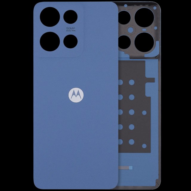 vetro cover posteriore per Motorola Moto G 5G (XT2513 / 2025) (Premium) (Sapphire Blu)