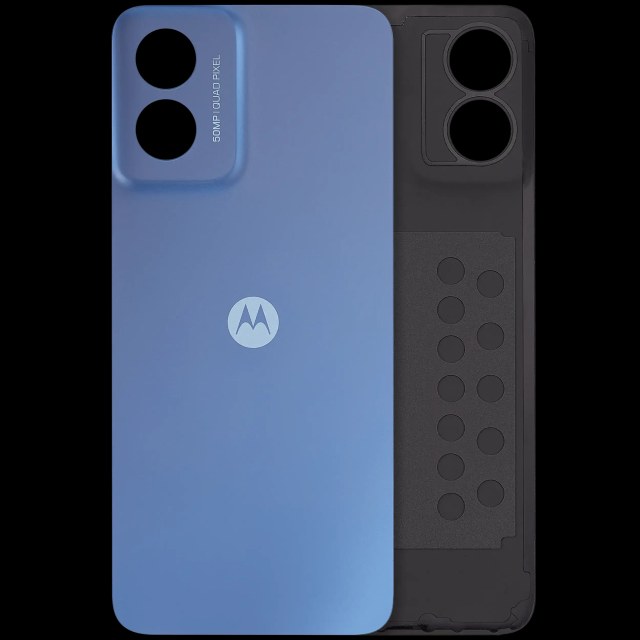 vetro cover posteriore per Motorola Moto G Play (XT2413 / 2024) (Premium) (Coronet Blu)