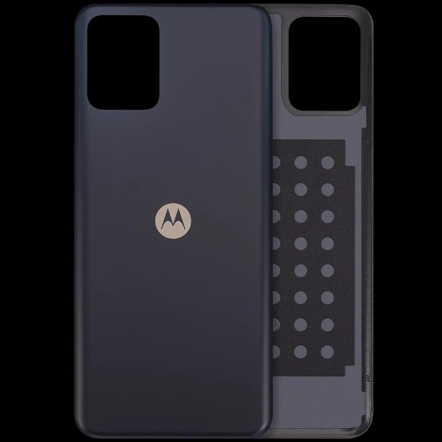 vetro cover posteriore per Motorola Moto G Power 5G (XT2311 / 2023) (Premium) (Nero)