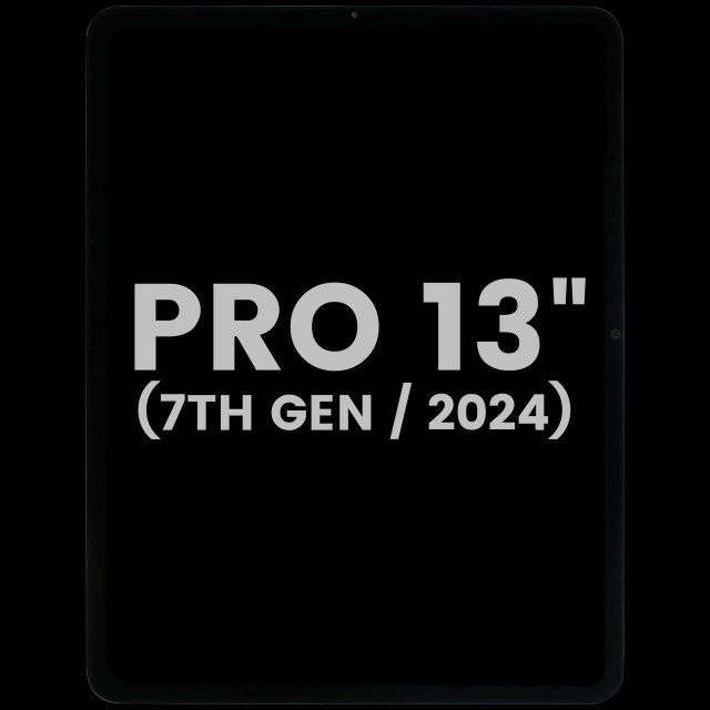 Display OLED completo con Touch screen per iPad Pro 13" 7th Gen (2024) (solo WiFi) (Used Service Pack Pull grado A) (tutti i colori)