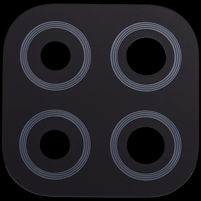 Lente fotocamera posteriore (solo vetro) con adesivo per Xiaomi Redmi 9C