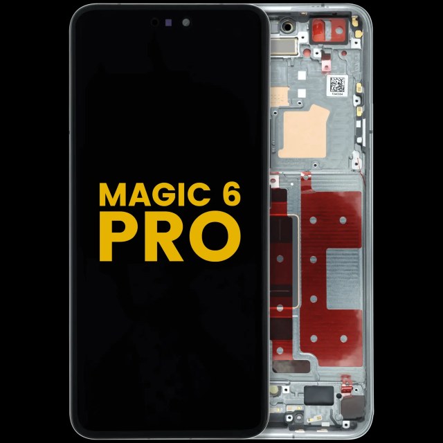 Display OLED completo con Frame per Honor Magic 6 Pro (Refurbished) (Nero)