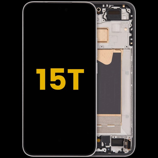 Display OLED completo con Frame per Xiaomi 15T (Refurbished) (Grigio)