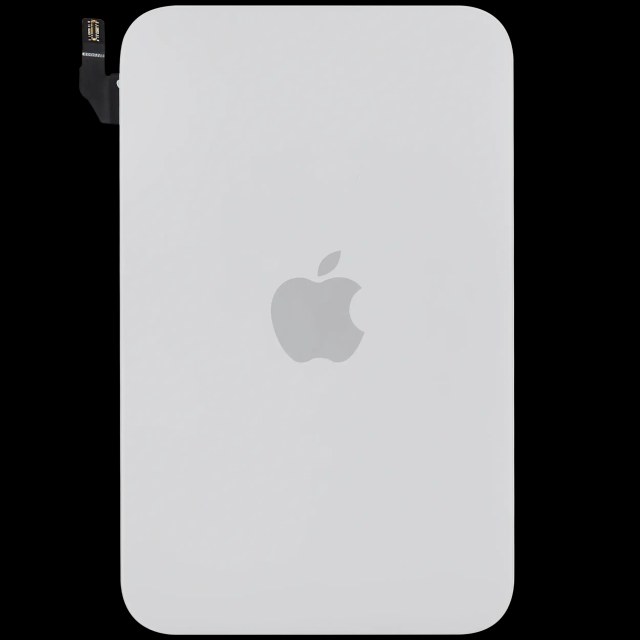 Vetro posteriore w/ magnete MagSafe e NFC per iPhone 17 Pro Max (Used Service Pack Pull: Grade B) (Argento)