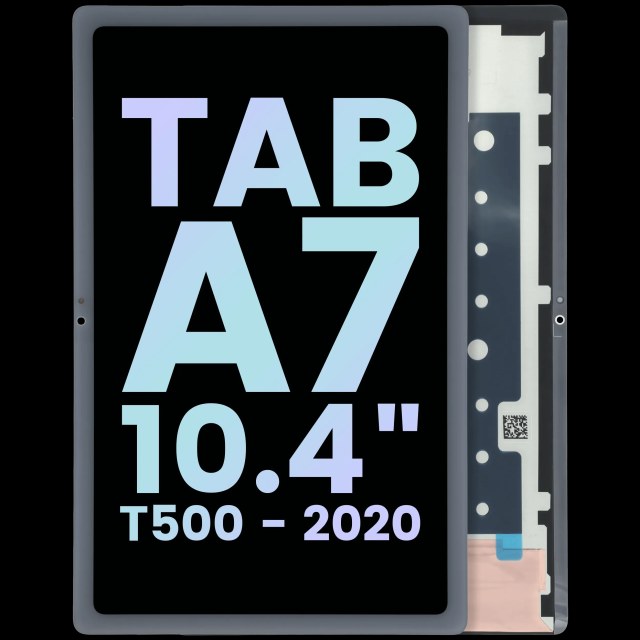 Display LCD completo senza Frame compatibile per Samsung Galaxy Tab A7 (T500) (Service Pack) (Bianco)