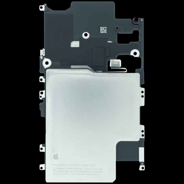 Batteria di ricambio per iPhone 17 Pro (Used Service Pack Pull: grado A / SOH 99% to 100%) (versione UK/EU)