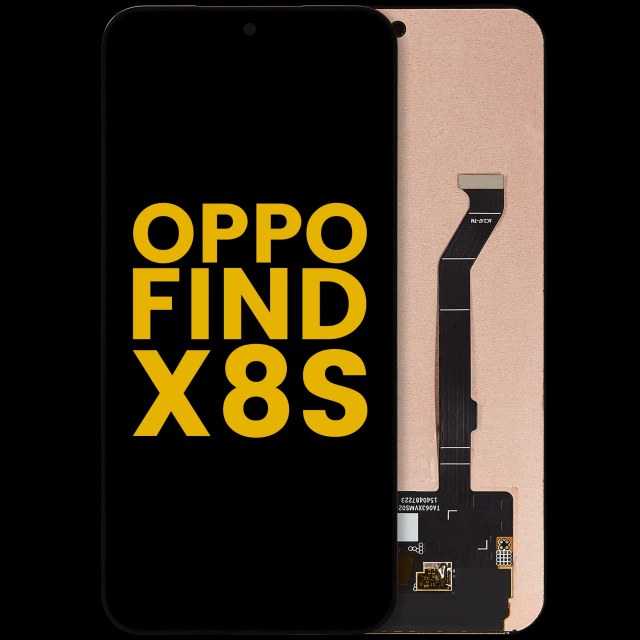 Display OLED completo senza Frame per Oppo Find X8s (Refurbished) (tutti i colori)
