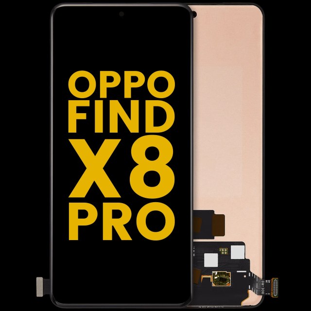 Display OLED completo senza Frame per Oppo Find X8 Pro (Refurbished) (tutti i colori)