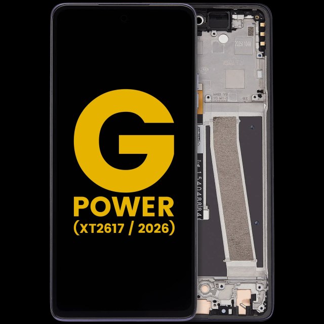 Display LCD completo con Frame per Motorola Moto G Power 5G (XT2617 / 2026) (Refurbished) (Evening Blu)