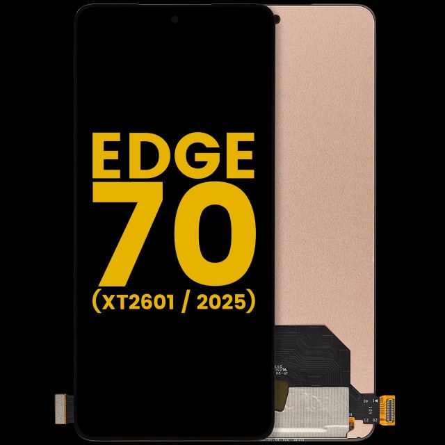 Display OLED completo senza Frame per Motorola Edge 70 (XT2601 / 2025) (Refurbished) (tutti i colori)