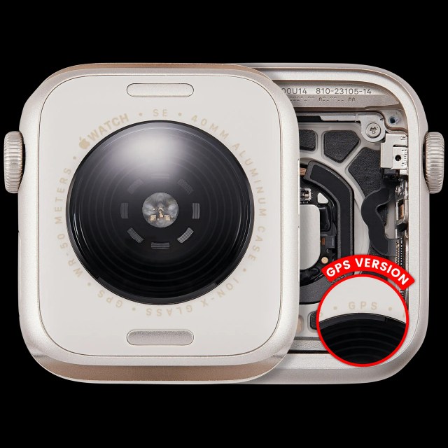 Scocca completa per Watch Series SE 3rd (40MM) (Used Service Pack Pull: grado A) (GPS Version) (Aluminum / Galassia)