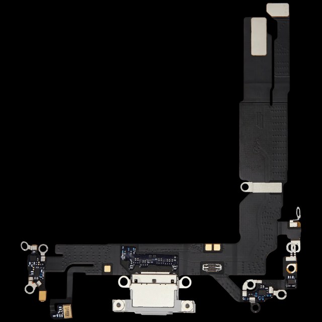 Flat connettore di ricarica per iPhone 16 (Used Service Pack Pull) (Bianco)