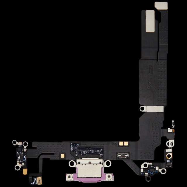 Flat connettore di ricarica per iPhone 16 (Used Service Pack Pull) (Rosa)