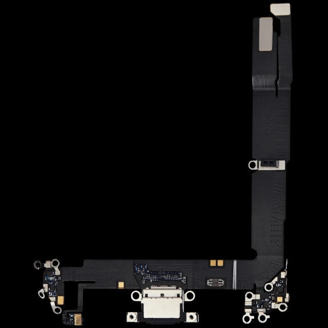 Flat connettore di ricarica per iPhone 16 Plus (Used Service Pack Pull) (Nero)