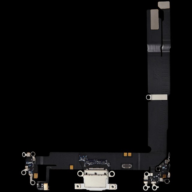 Flat connettore di ricarica per iPhone 16 Plus (Used Service Pack Pull) (Bianco)
