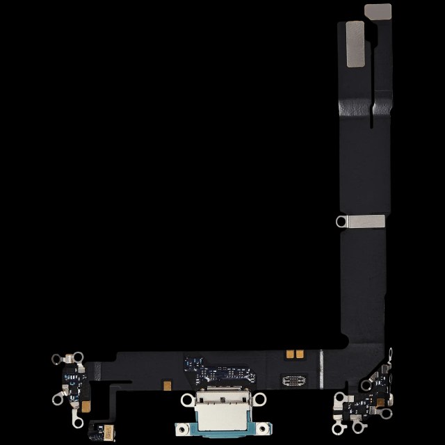 Flat connettore di ricarica per iPhone 16 Plus (Used Service Pack Pull) (Verde petrolio)