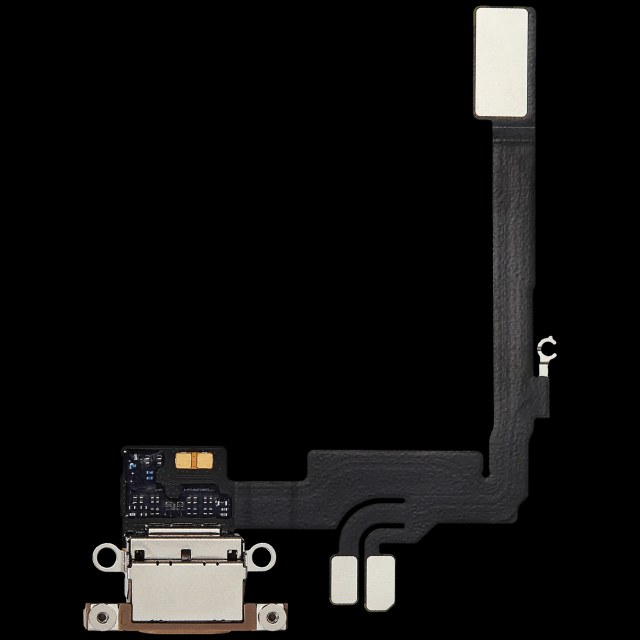 Flat connettore di ricarica per iPhone 16 Pro (Used Service Pack Pull) (Titanio sabbia)