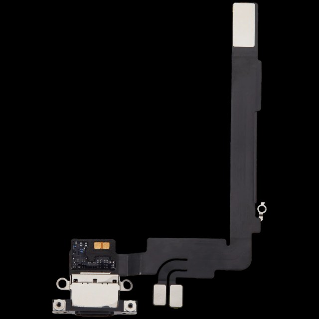 Flat connettore di ricarica per iPhone 16 Pro Max (Used Service Pack Pull) (Titanio nero)