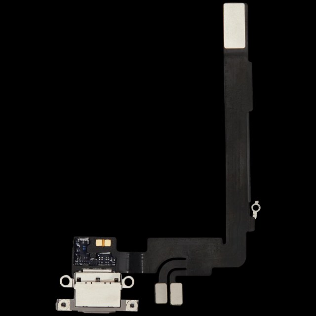 Flat connettore di ricarica per iPhone 16 Pro Max (Used Service Pack Pull) (Titanio naturale)