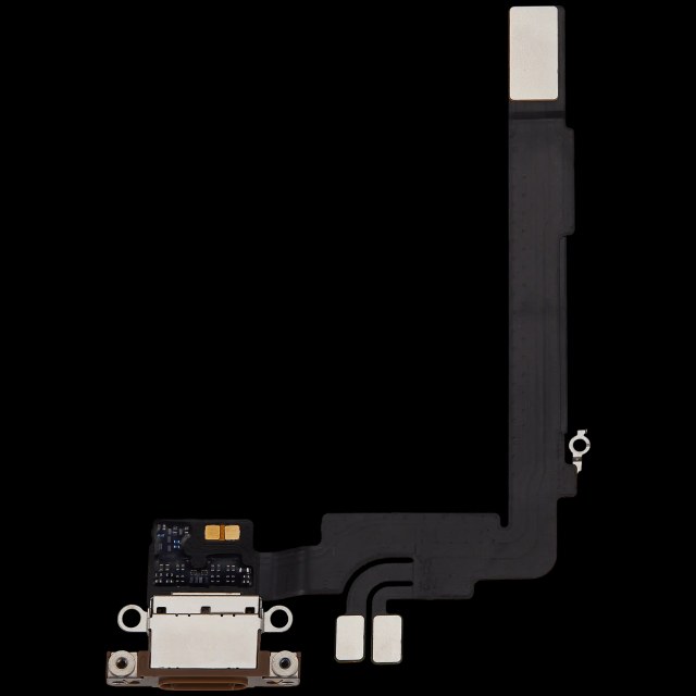 Flat connettore di ricarica per iPhone 16 Pro Max (Used Service Pack Pull) (Titanio sabbia)