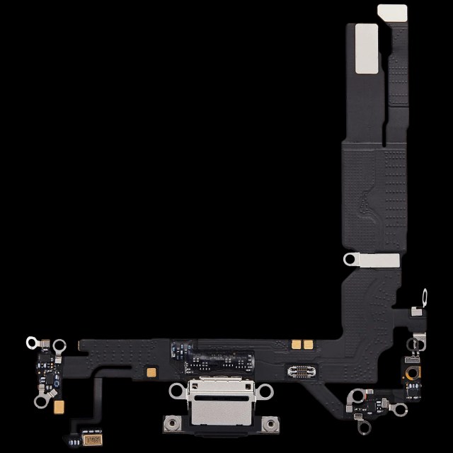 Flat connettore di ricarica per iPhone 17 (Used Service Pack Pull) (Nero)