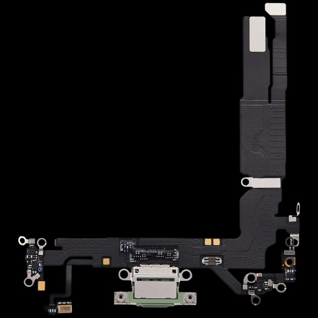 Flat connettore di ricarica per iPhone 17 (Used Service Pack Pull) (Verde salvia)