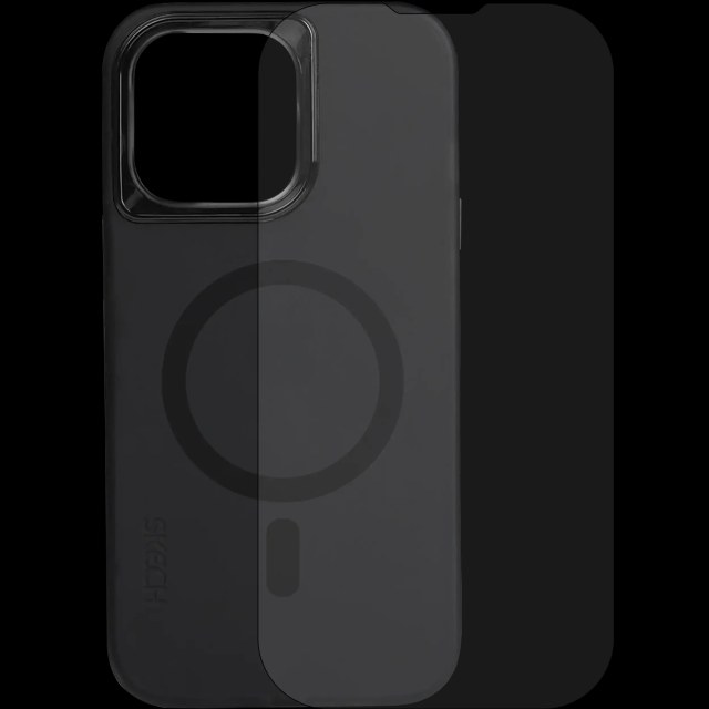 Nero Case con Screen Protector e MagSafe per iPhone 15 Pro (Skech)