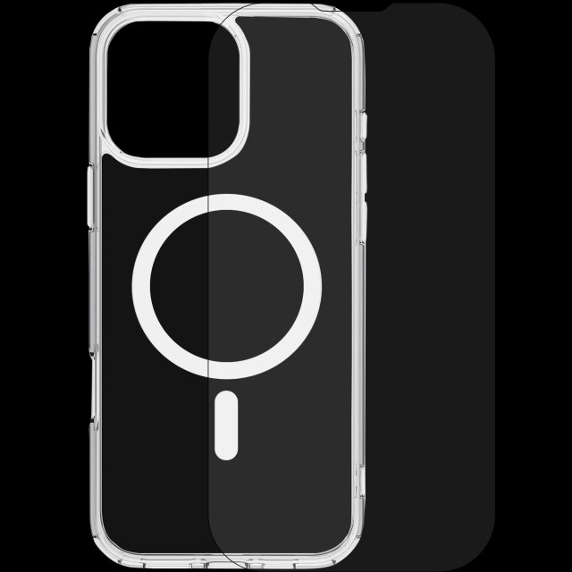Trasparente Case con Screen Protector e MagSafe per iPhone 16 Pro Max (Skech)